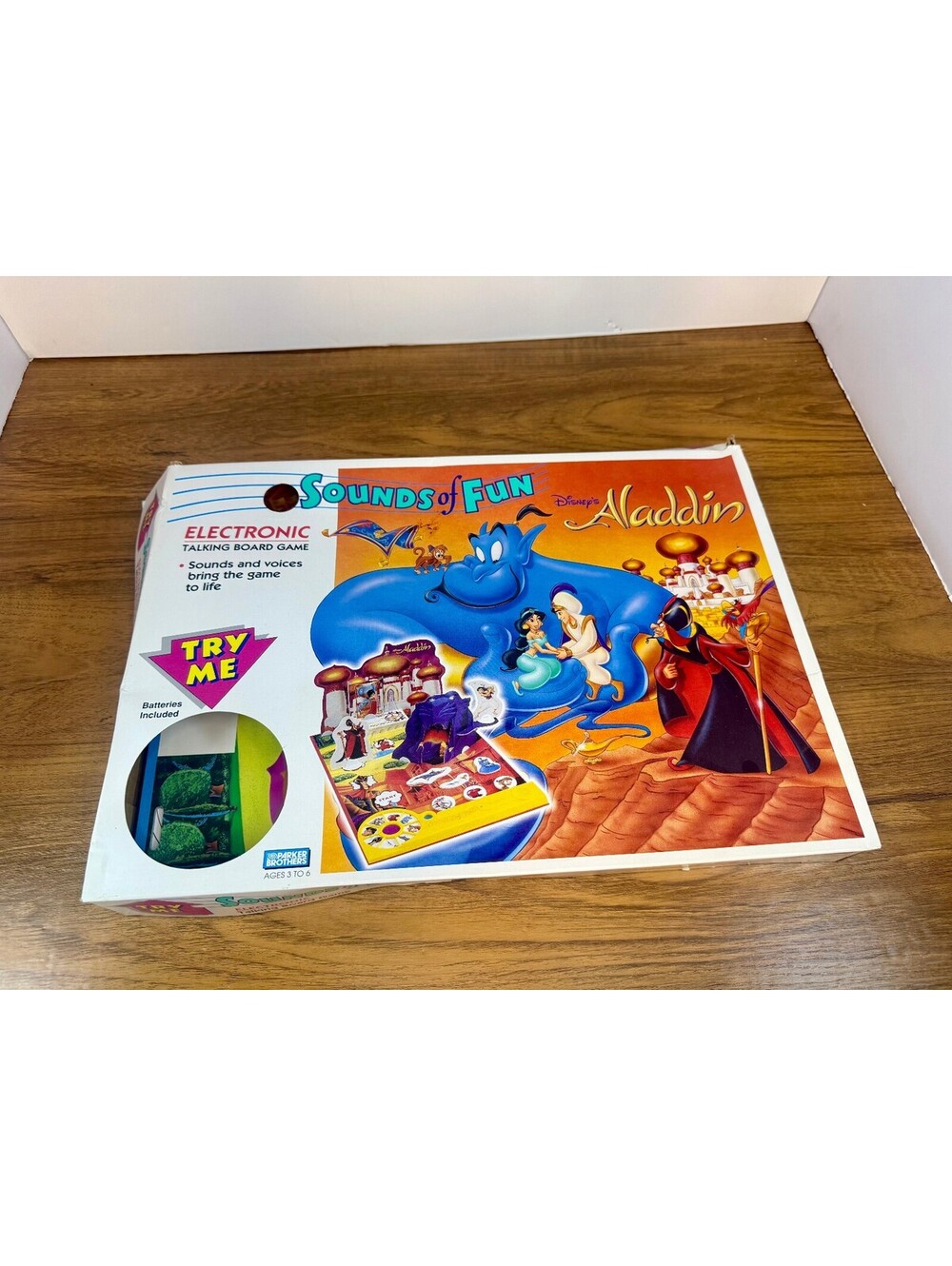 Vintage 1992 Disney Aladdin Sounds of Fun Electronic Board Game Complete